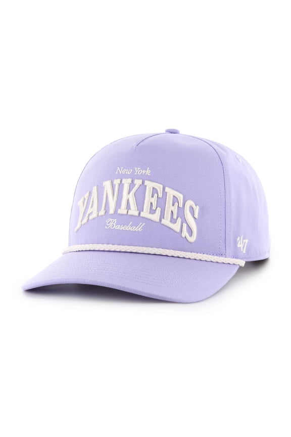 Women's '47 Purple New York Yankees Gelato Hitch Rope Adjustable Hat