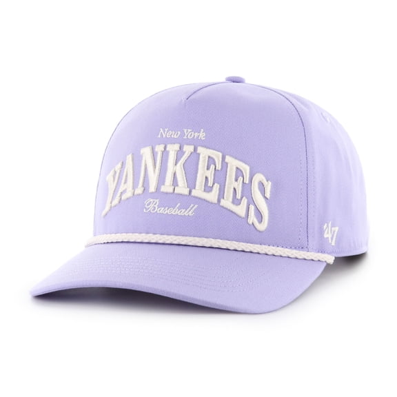 Women's '47 Purple New York Yankees Gelato Hitch Rope Adjustable Hat