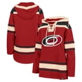 thumbnail image 1 of Women's '47  Red Carolina Hurricanes Superior Lacer Pullover Hoodie, 1 of 3