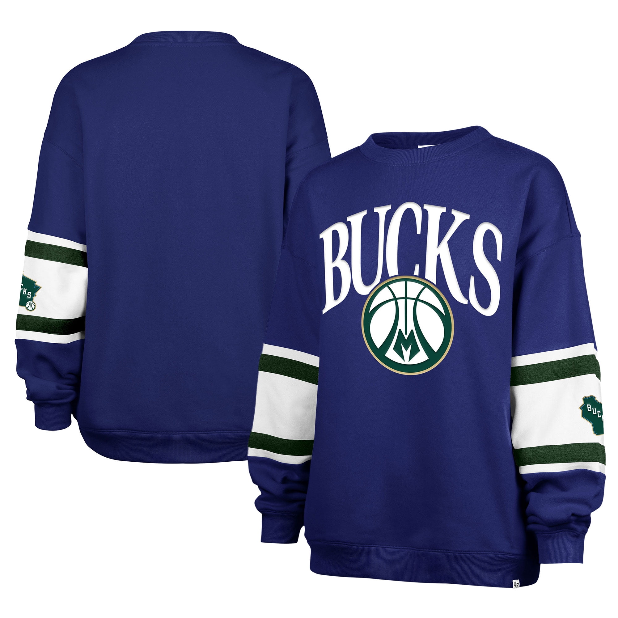 売れ筋商品|||コンセプトスポーツ カットソー トップス レディース Women's White Milwaukee Bucks Borough Pullover Sweatshirt White Women's Concepts Sport White Milwaukee Bucks Borough