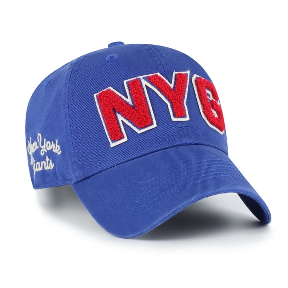 Women's '47 Royal New York Giants Zoey Clean Up Adjustable Hat