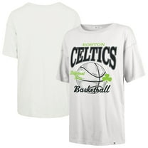 Women's-'47 White Boston Celtics City Edition Down Court Sadie T-Shirt