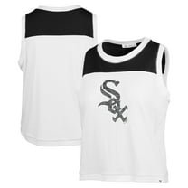Women's '47 White Chicago White Sox Premier Zoey Waist Length Tank Top