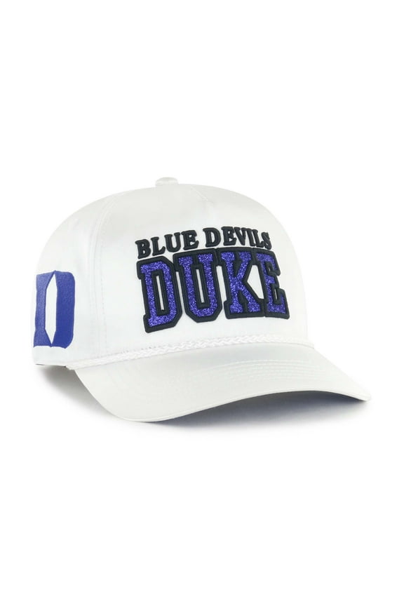 Women's '47 White Duke Blue Devils Outspoken Hitch Adjustable Hat