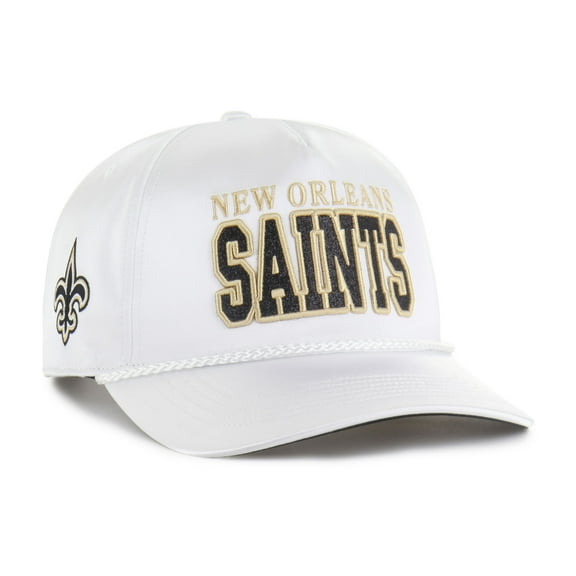 Women's '47  White New Orleans Saints Outspoken Hitch Adjustable Hat