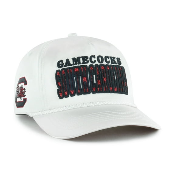 Women's '47 White South Carolina Gamecocks Outspoken Hitch Adjustable Hat