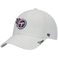 thumbnail image 1 of Women's '47 White Tennessee Titans Team Miata Clean Up Adjustable Hat, 1 of 4