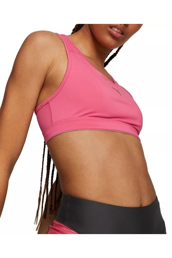 Women's 4Keeps Mid-Impact Sports Bra Sunset Pink S