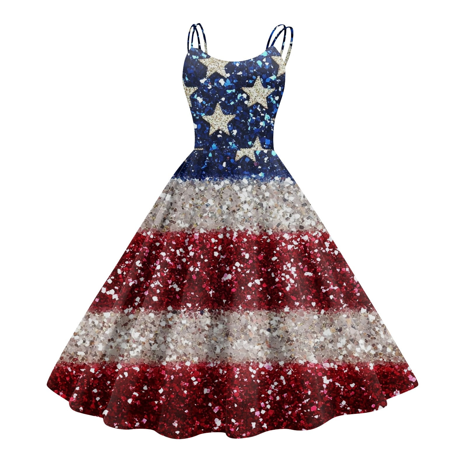 red white and blue off shoulder dress SHEIN Red Floral Print Off-Shoulder Dress Women's Wedding Guest Cocktail Midi Slim Fit Flared Hem Knitted Fabric Cold Shoulder A-Line High W,L