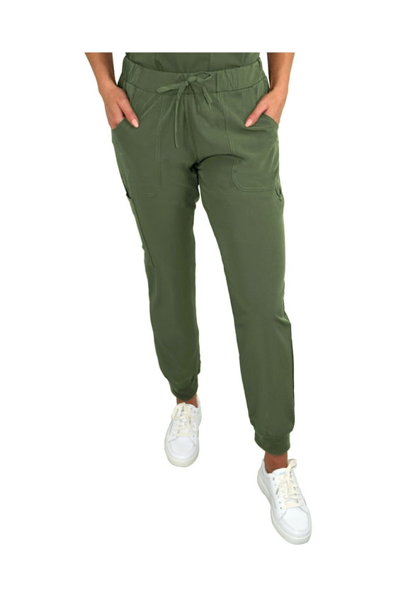 Women's 5 Pocket Jogger Scrub Pant Medical Nursing JDM Uniforms