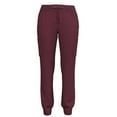 thumbnail image 1 of Women's 5-Pocket Stretch Yoga Jogger Scrub Pants with Rib Waist - Comfortable Fit, Stylish, 13 Colors, Sizes XS to 2XL, 1 of 3