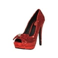 thumbnail image 1 of Women's 5" Red Sequin w/ Diamond Bow, 1 of 2