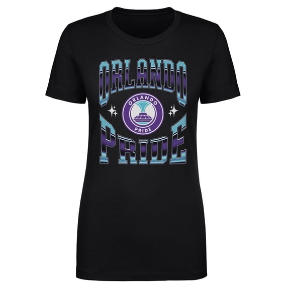 Women's 500 Level Black Orlando Pride Vintage Graphic T-Shirt