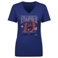 thumbnail image 1 of Women's 500 Level Evander Blue FC Cincinnati Feature V-Neck T-Shirt, 1 of 1