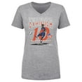 thumbnail image 1 of Women's 500 Level Evander Heather Gray FC Cincinnati Feature V-Neck T-Shirt, 1 of 1
