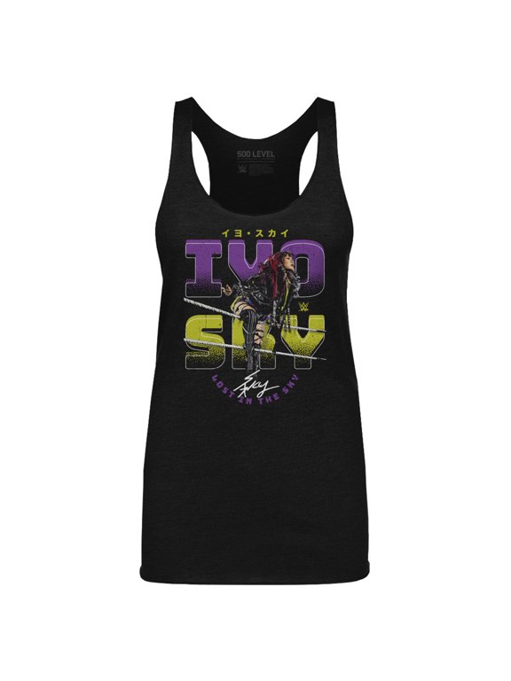 Women's 500 Level Heather Black IYO SKY Ropes Tri-Blend Tank Top