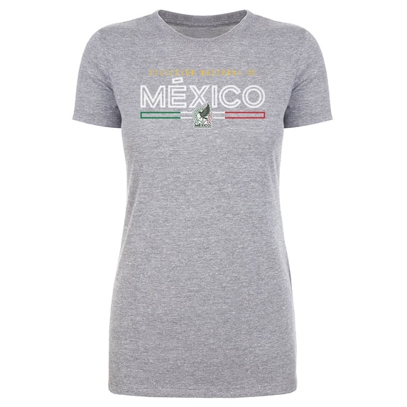 Women's 500 Level Heather Gray Mexico National Team Inline T-Shirt