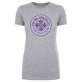 thumbnail image 1 of Women's 500 Level Heather Gray Racing Louisville FC Vintage Primary Logo Graphic T-Shirt, 1 of 1