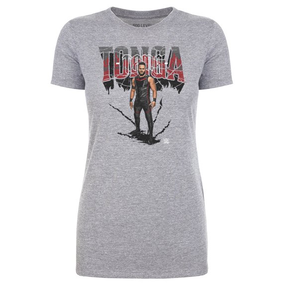 Women's 500 Level Heather Gray Tama Tonga Grunge T-Shirt