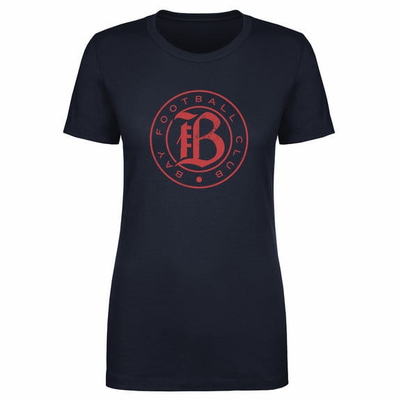 Women's 500 Level Navy Bay FC Vintage Primary Logo Graphic T-Shirt