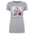 thumbnail image 1 of Women's 500 Level Racheal Kundananji Heather Gray Bay FC Player Bitmap Graphic T-Shirt, 1 of 1