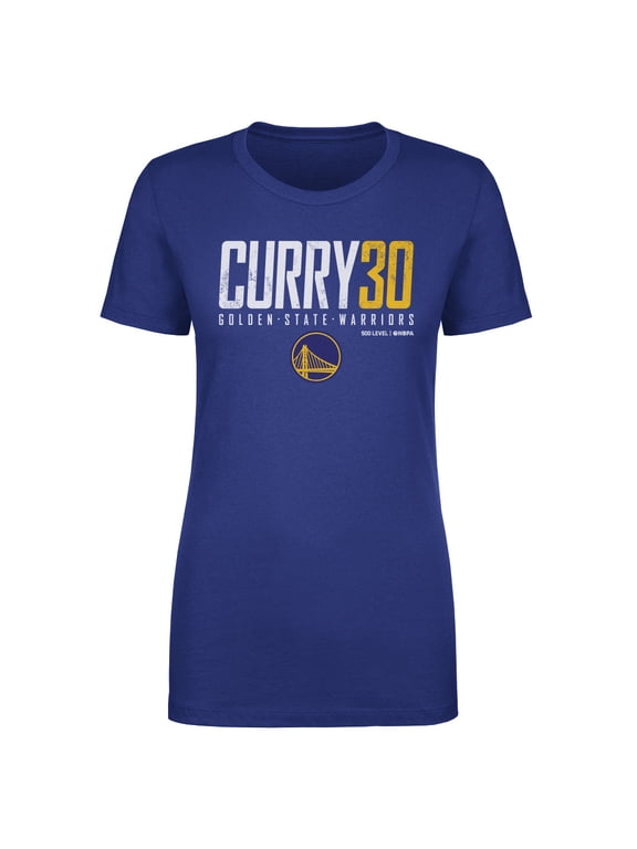 Women's 500 Level Stephen Curry Royal Golden State Warriors Elite T-Shirt