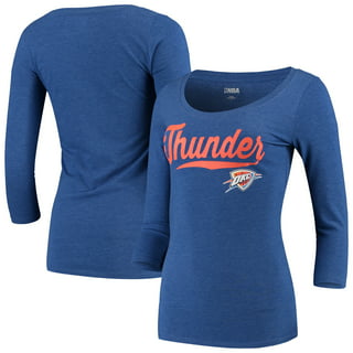 Women's G-III 4Her by Carl Banks White Oklahoma City Thunder Pullover Hoodie
