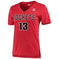 thumbnail image 1 of Women's 5th & Ocean by New Era James Harden RedHouston Rockets Name and Number T-Shirt, 1 of 1