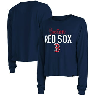  Boston Red Sox Women's Ballpark Distressed V-Neck T-Shirt :  Sports & Outdoors