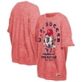 thumbnail image 1 of Women's-5th & Ocean by New Era  Red USWNT Throwback Oversized T-Shirt, 1 of 3