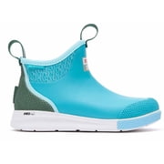 Womens Ankle Deck Boot Sport, Teal, Size 11M