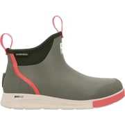 Womens Ankle Deck Boot Sport, Olive, Size 9M