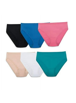 Cathalem High Cut Lace Panties for Women Womens Fit Microfiber Panties  Wicking Underwear And No Show Underwear for Leggings Underpants Dark Blue  Medium 