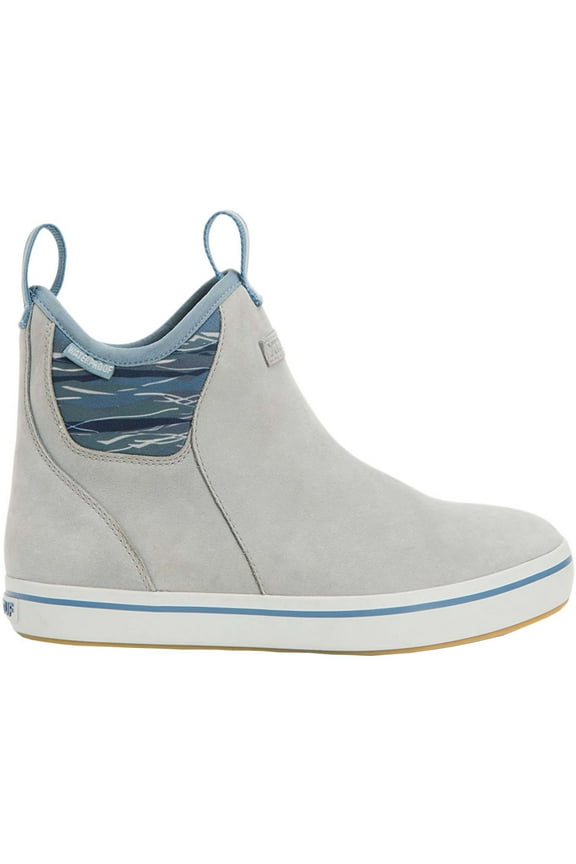 Women's Leather Ankle Deck Boot