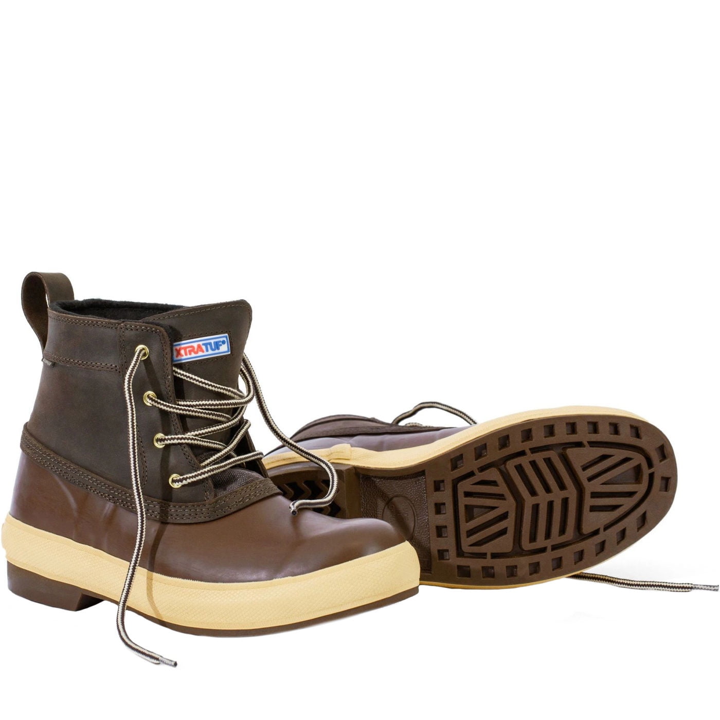 Xtratuf Women's Legacy Lace Boot - Waterproof Leather Lace-Up Boot With Slip-Resistant Outsole | All-Purpose Winter & Wet Weather