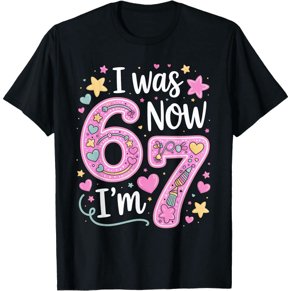 Women’s 67 Series Cute Style T-Shirt – Everyday Casual Graphic Tee