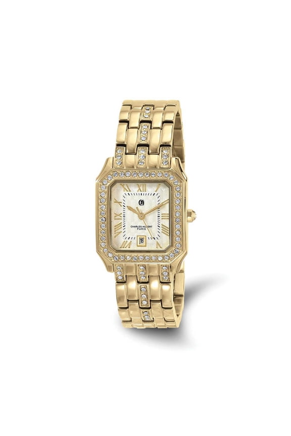 Women's 6898-G Premium Collection Analog Display Japanese Quartz Gold Watch