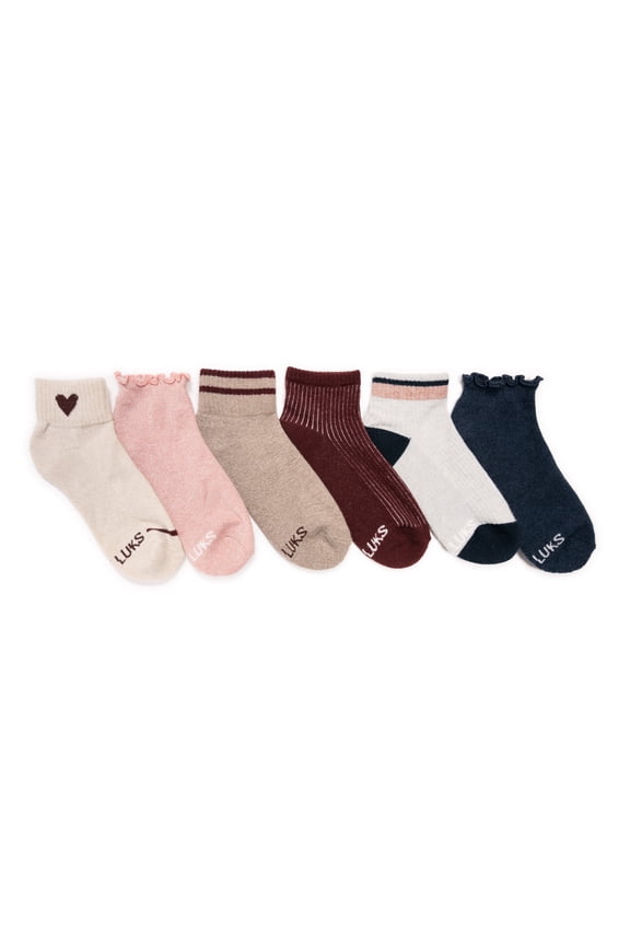 Women's 6pk Dream Mini Crew Sock