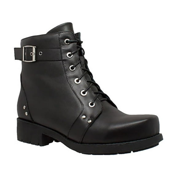 Women's 7" Biker Boot Black