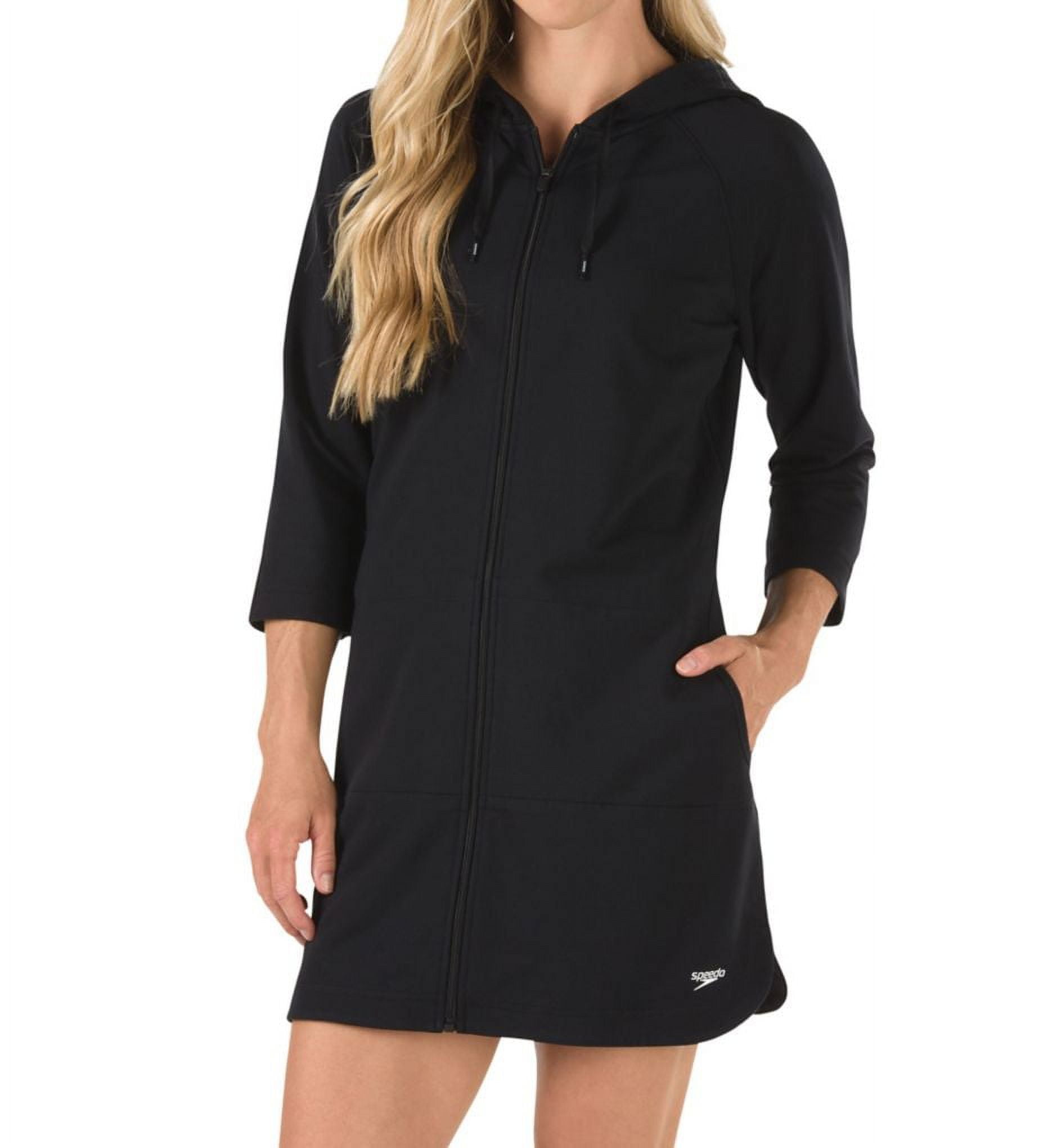 Speedo Uv Cover Up Hood One Piece Swimsuit (Women's), Size M