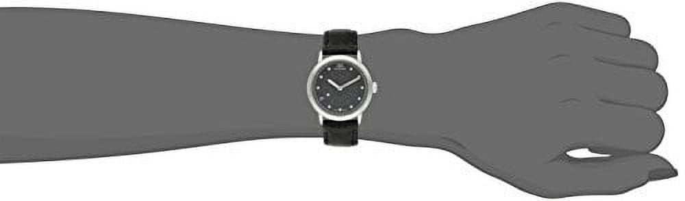 88 RUE DU RHONE Women's 87WA120002 Analog Display Swiss Quartz Black Watch