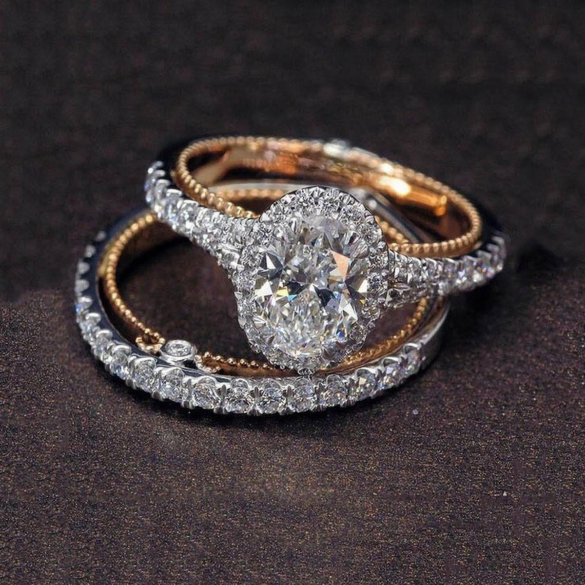 Egg shaped rings sale