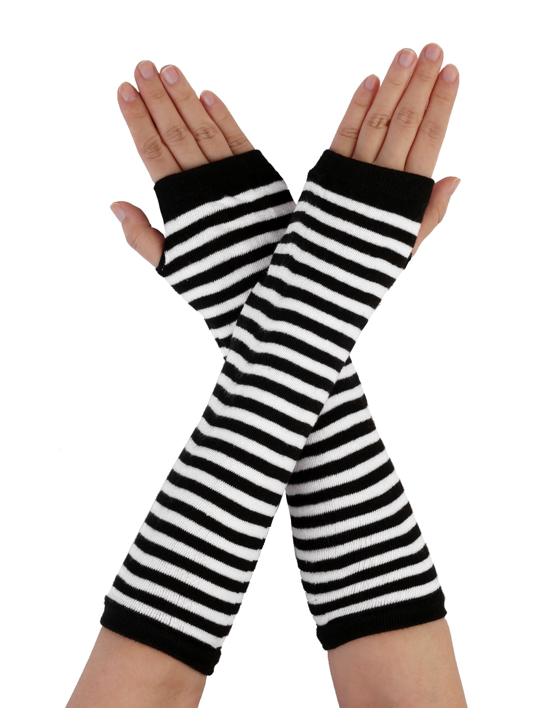 arm gloves black