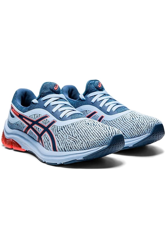 Women's Gel-Pulse 12 Mono-Sock Mesh Knit Running Shoes, Size 10 US ( Standard ), Grand Shark/Grand Shark