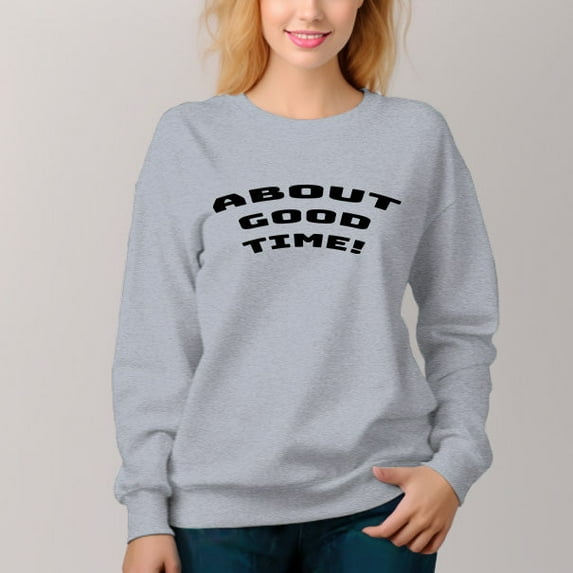 Women's About Pattern Crew Neck Pullover Cozy Clothes Autumn Winter