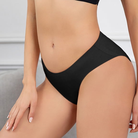 Women's Absorbent Leak Proof Ice Silk Comfort Underwear for Menstrual and Postpartum Needs Traceless Four Layer Design for Daily Wear