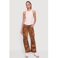 thumbnail image 1 of Women's Acid Wash Straight Leg Utility Jeans, 1 of 5