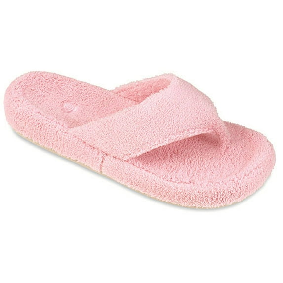 Women's Acorn NEW SPA Thong Sandals Slippers PINK XLW