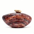 thumbnail image 1 of Women's Acrylic Clutch Purse Marble Pattern Evening Bag Hard Shell Minaudiere Handbag for Wedding Party, 1 of 7