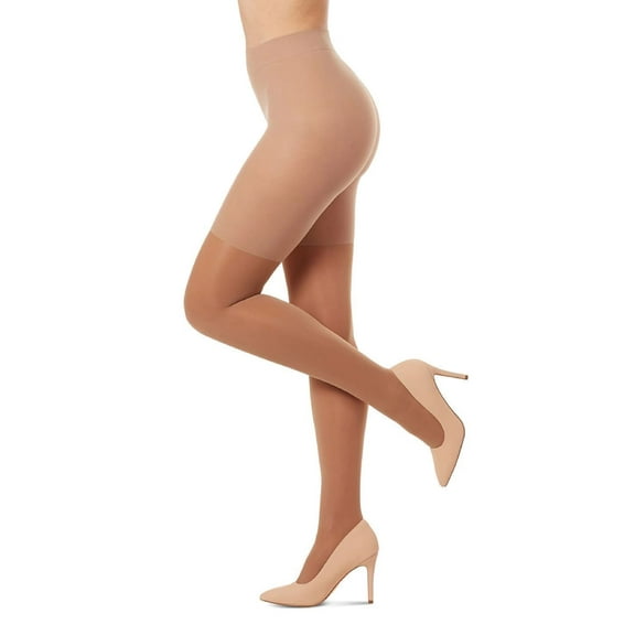 MeMoi Women's Active 60 Super Support control Top Tights - Womens - Female, S, Honey